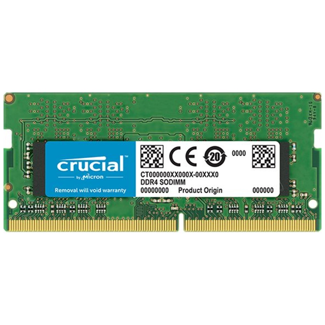 Memoria ddr4 8gb crucial - sodimm - 2666 mhz - pc4 21300