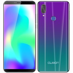 Telefono movil smartphone cubot x19s gradient -  5.93pulgadas -  32gb rom -  4gb ram -  16+2mpx -  8mpx - 4000 mah -  octa core - dual sim - 4g - huella y desbloqueo facial