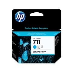 Multipack tinta hp 711 cz134a cian desj t120 - t520