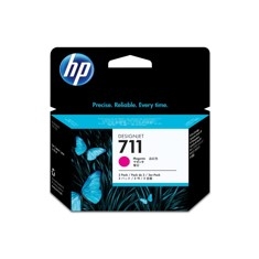 Multipack tinta hp 711 cz134a magenta desj t120 - t520