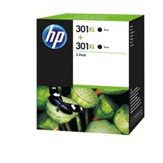 Pack 2 cartucho tinta hp 301xl negro ch563ee