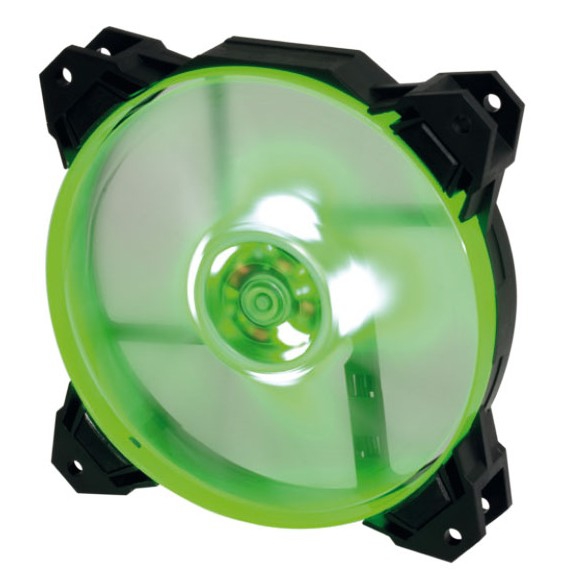 Ventilador gaming coolbox deepgaming deepwind led verde 120mm