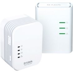 Kit 2 powerline 500m home av wirelessn mini extenderqosc d - link