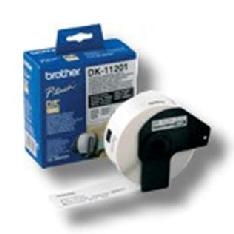 Etiquetas papel precortada brother dk11201 29 x 90 mm 400 - e ql - 500a ql - 500bw ql - 560 ql - 570 ql - 1050