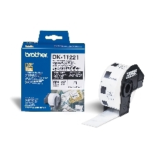 Etiquetas papel precortada brother dk11221 23 x 23 mm cuadrada ql - 500bw ql - 560 ql - 570 ql - 580n ql - 1050