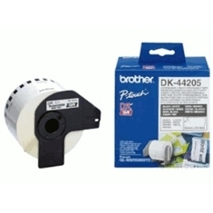 Etiquetas cinta continua brother dk44205 papel blanca removible dk44205 12mm ql - 560 ql - 570 ql - 580n ql - 1050 ql - 1060n