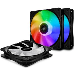 Ventilador disipador cpu gaming deepcool cf 120 3 en 1 argb 120mm