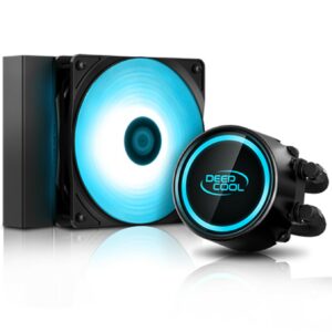Ventilador disipador cpu gaming deepcool gammaxx l120 v2 120mm + refrigeracion liquida