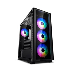 Caja ordenador gaming deepcool matrexx 55 v3 add rgb 3f e - atx - negro