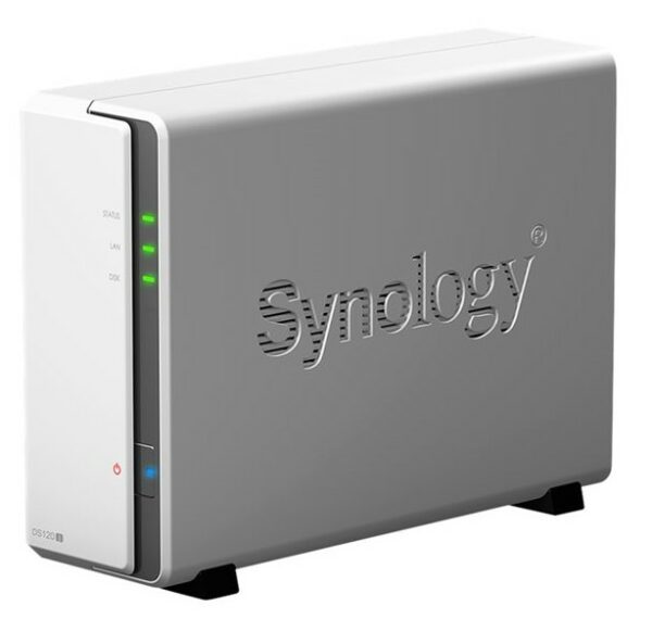 Servidor nas synology disk station ds120j 512 mb ethernet gigabit