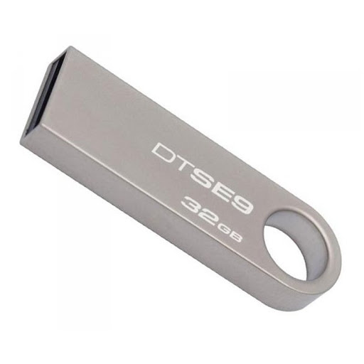 Memoria usb 2.0 kingston 32gb datatraveler se9h acero llavero gris