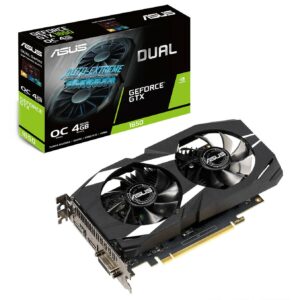 Tarjeta grafica asus nvidia dual gtx1650 - o4g 4gb gddr5 dvi - d hdmi display port