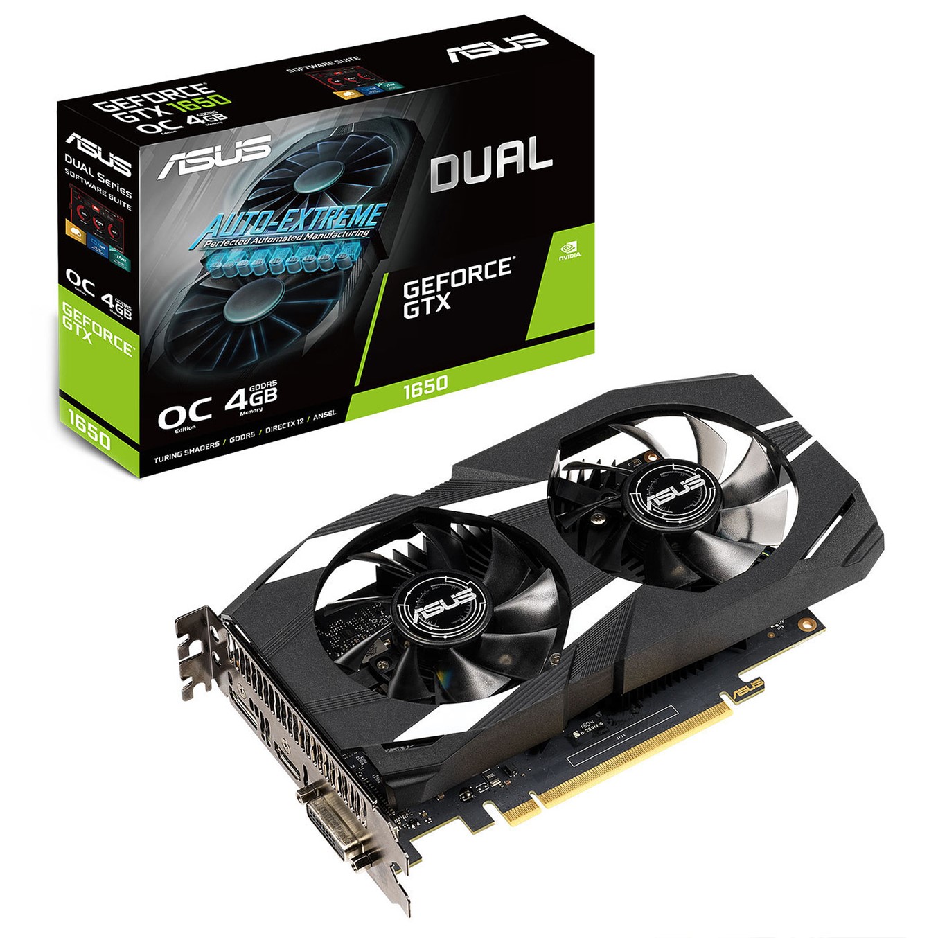 ASUS - [新品未開封]ASUS NVIDIA GTX1650搭載シングルファンモデルの+