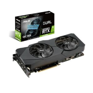 Tarjeta grafica asus nvidia dual rtx2070 - o8g evo 8gb gddr6 dvi - d hdmi display port