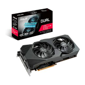 Tarjeta grafica asus amd dual rx5700 - o8g evo 8gb gddr6 hdmi display port