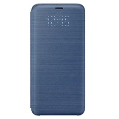 Funda para movil samsung galaxy s9 5.8pulgadas led original azul