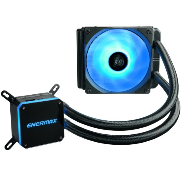 Ventilador gaming enermax elc - lmt120 - rgb 12cm rgb + refrigeracion liquida