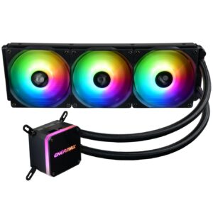 Ventilador gaming enermax elc - lmt360 - argb triple ventilador 12cm + refrigeracion liquida