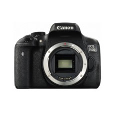 Camara digital reflex canon eos 750d body (solo cuerpo) cmos -  24.2mp -  digic 6 -  tactil