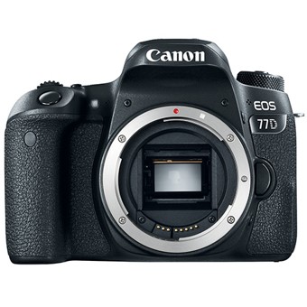 Camara digital reflex canon eos 77d body (solo cuerpo) cmos -  24.2mp -  digic 7 -  45 puntos de enfoque -  full hd -  wifi -  nfc -  bluetooth