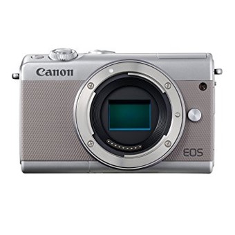 Camara digital reflex canon eos m100 body (solo cuerpo) cmos -  24.2mp -  digic 7 -  full hd -  wifi -  bluetooth -  nfc -  gris