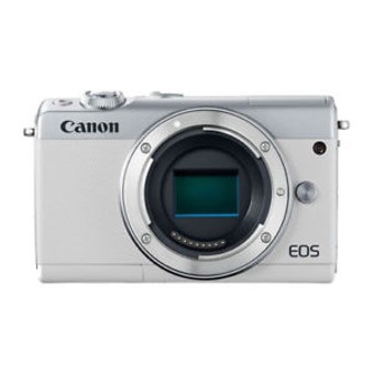 Camara digital reflex canon eos m100 body (solo cuerpo) cmos -  24.2mp -  digic 7 -  full hd -  wifi -  bluetooth -  nfc -  blanco