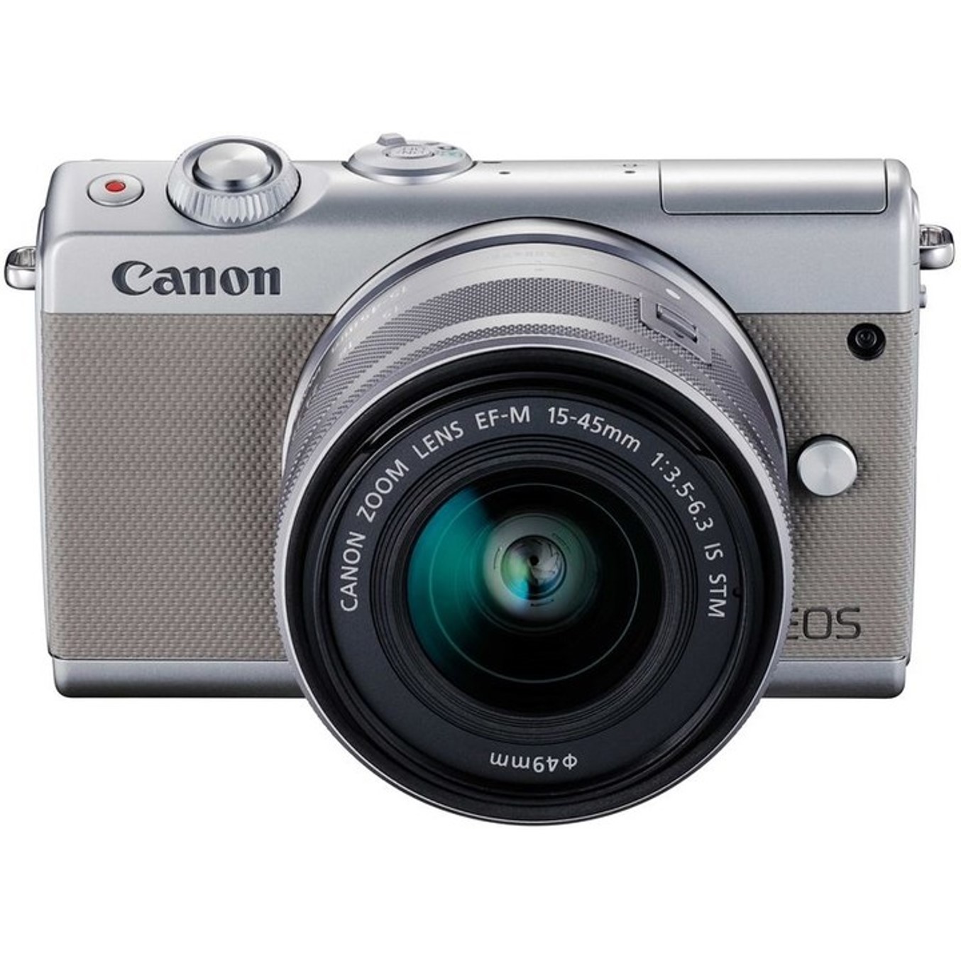 Camara digital reflex canon eos m100 m15 - 45 s -   cmos -  24.2mp -  digic 7 -  full hd -  wifi -  nfc -  bluetooth -  gris