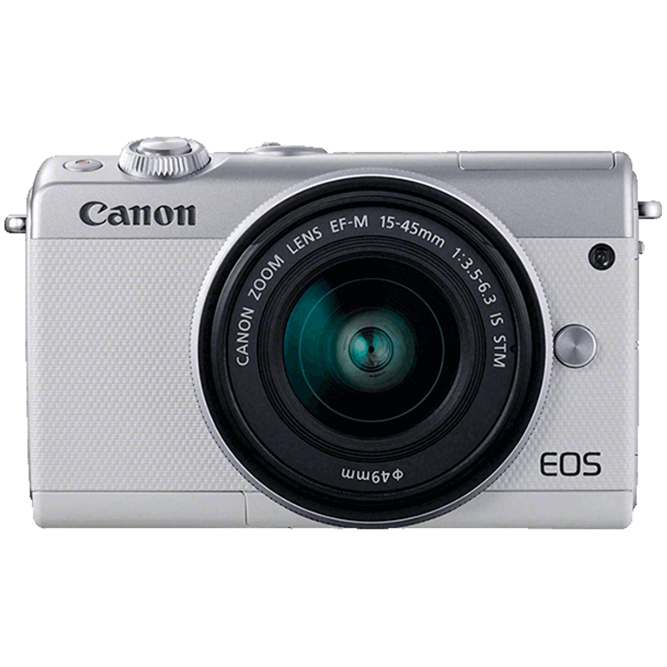 Camara digital reflex canon eos m100 + m15 - 45 s -  cmos -  24.2mp -  digic 7 -  full hd -  wifi -  nfc -  bluetooth -  blanco