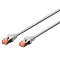 Cable red ewent latiguillo rj45 s - ftp cat 6 3m gris