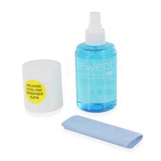 Kit de limpieza universal ewent spray 200ml + paño 20x20cm