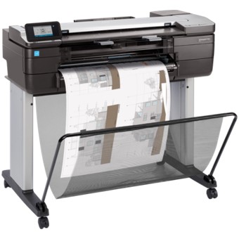 Plotter hp designjet t830 a1 24pulgadas -  2400ppp -  1gb -  usb -  red -  wifi -  wifi direct