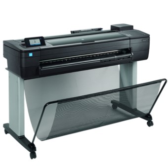 Plotter hp designjet t730 a0 36pulgadas -  2400ppp -  1gb -  red -  wifi