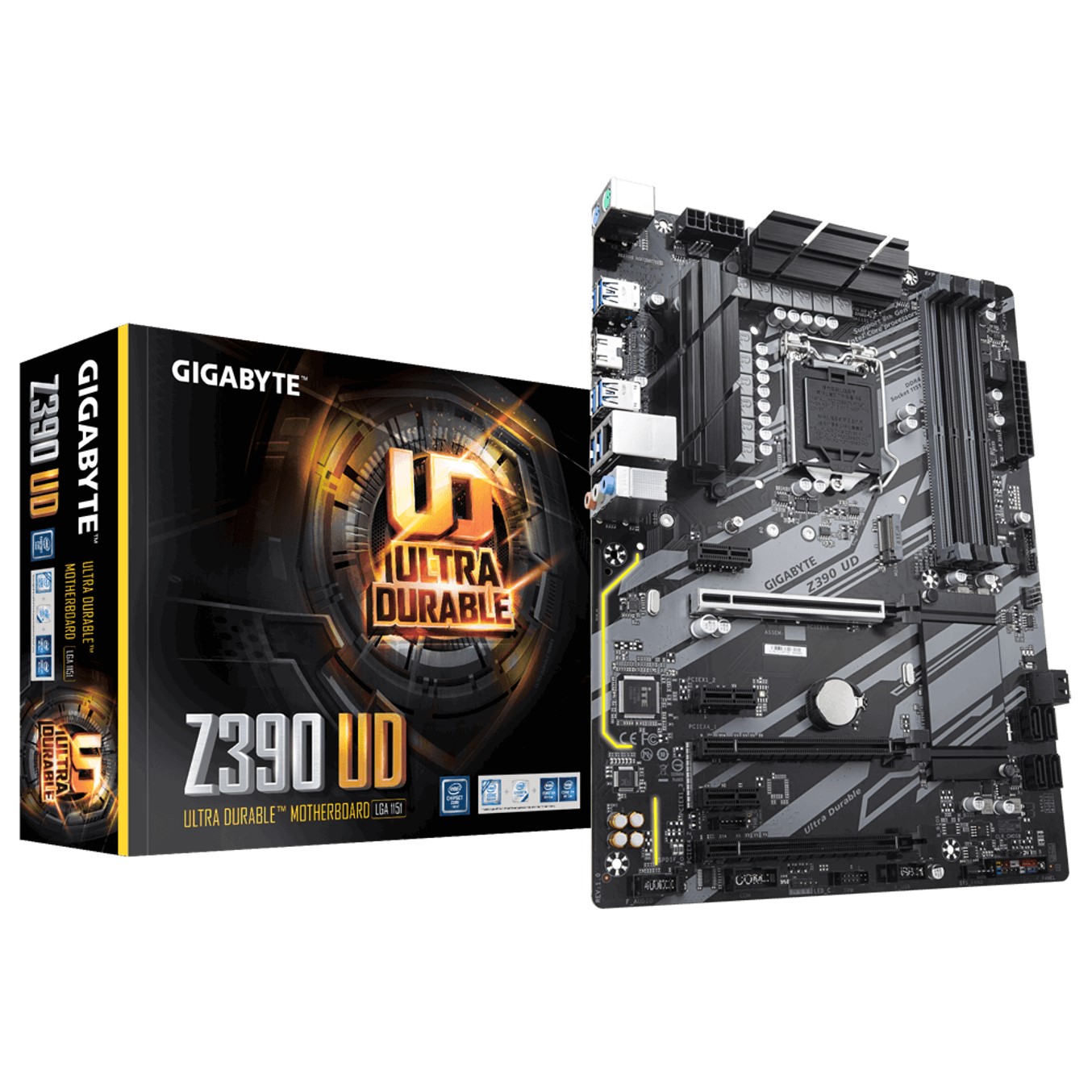 Placa base gigabyte intel z390 ud lga 1151 ddr4x4 64gb hdmi atx