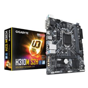 Placa base gigabyte intel h310m s2h 2.0 socket 1151 ddr4x2 2666mhz max 32gb d - sub hdmi dvi - d micro atx