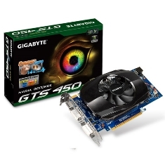 Tarjeta grafica nvidia g - force gts 450  1gb gddr5 pci experess dvi hdmi gigabyte