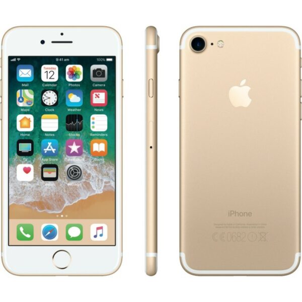 Telefono movil smartphone reware apple iphone 7 128gb gold - 4.7pulgadas - reacondicionado - refurbish - grado a+