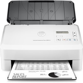 Escaner sobremesa hp scanjet enterprise flow 5000 s4 50ppm -  600ppp -  usb -  duplex -  adf