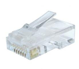 Conector gembird rj45 cat6 bolsa 100 uds