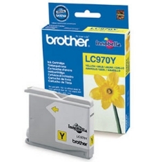 Cartucho tinta brother lc970y amarillo 300 paginas dcp - 135c -  dcp - 150c -  mfc - 235c -  mfc - 260c