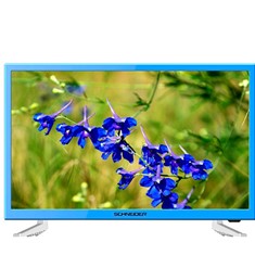 Tv schneider 23.6pulgadas led hd azul -  hdmi -  usb -  vga -  modo hotel