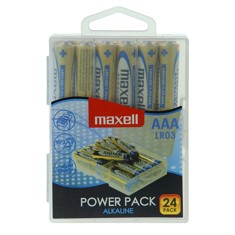 Blister maxell 24 pilas alcalinas aaa lr - 03 power pack