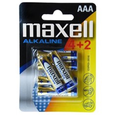 Blister maxell 4+2 pilas alcalinas aaa lr - 03