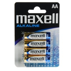 Blister maxell 4 pilas alcalinas aa lr - 06