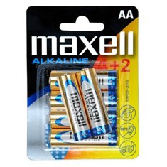 Blister maxell 4+2 pilas alcalinas aa lr - 06