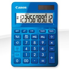 Calculadora canon sobremesa ls - 123k azul