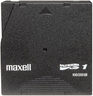 Cinta de datos maxell lto 100gb normales 200 comprimidos