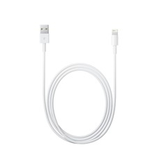 Cable lightning a usb apple iphone ipad ipod blanco 1m original