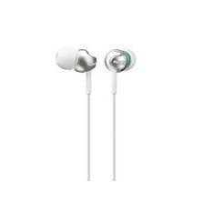 Auriculares boton sony mdrex110lpw blanco