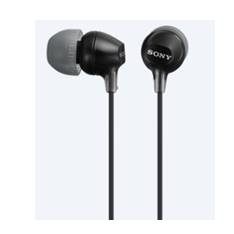 Auriculares sony mdr - ex15apb boton negro -  microfono