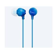 Auriculares sony mdrex15lpli boton azul